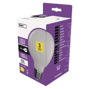 LED žárovka Filament G95 7,8W E27 neutrální bílá