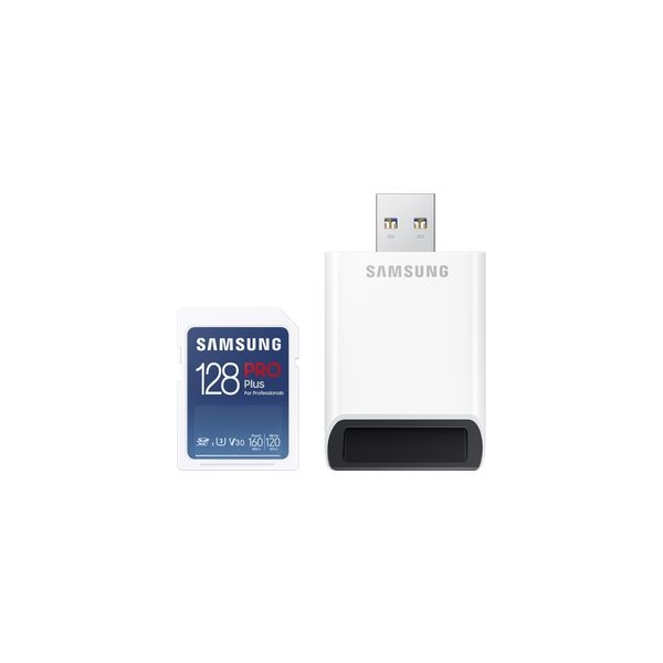SDXC karta 128GB PRO PLUS + USB SAMSUNG