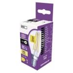 LED žárovka Filament Mini Globe 6W E14 teplá bílá