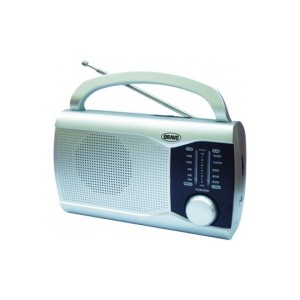 Bravo B-6009 Přenosné rádio stříbrné