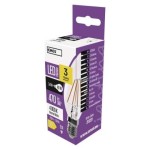 LED žárovka Filament Candle 3,4W E14 neutrální bílá