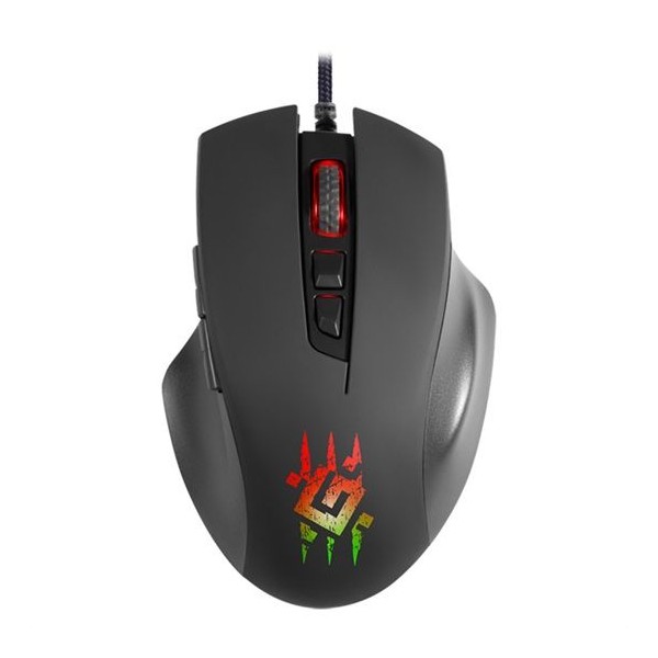 Defender Myš Wolverine GM-700L RGB,černá