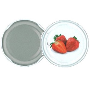IGOTREND, víčko TWIST jahody II průměr 66 mm pro sklenice 0,37 l (10 ks v balení)