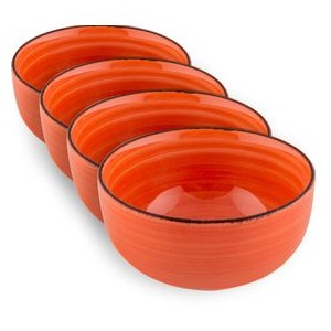 LT9069 SET MISKA 4KS ORANŽO.HAPPY LAMART