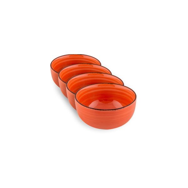 LT9069 SET MISKA 4KS ORANŽO.HAPPY LAMART