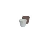 Gardino, Květináč SAHARA průměr 14 cm, bílý