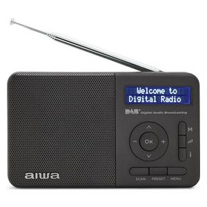 RD-40DAB/BK PŘEN RADIOPŘIJ FM/DAB AIWA