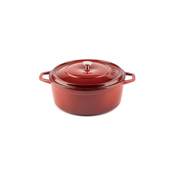 Hósse, Hluboký hrnec průměr 28 cm, (HSY DT), červený