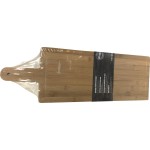 IGOTREND, Bambusové servírovací prkénko s ručkou 58 x 19 x 2 cm