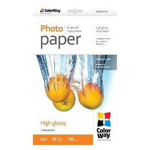 Fotopapír High Glossy A3 20 ks COLORWAY