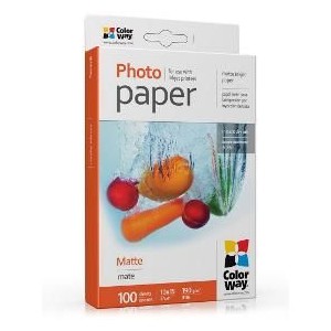 Fotopapír Matte 10x15 100ks COLORWAY