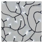 LED vánoční řetěz, 8,4 m, 3x AA, venkovní i vnitřní, studená bílá, Kaltweiß, časovač