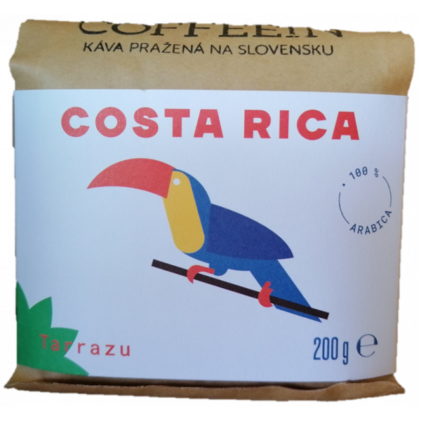 KÁVA COSTA RICA TARRAZU - 200 G 100 % ARABICA