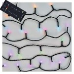GoSmart LED vánoční řetěz, 18 m, venkovní i vnitřní, RGB, programy, časovač, wifi