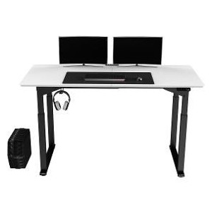 Pracovní stůl, bílá deska ULTRADESK