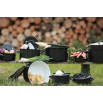 Olymp, Kastrol s poklicí 20 cm, 2,6 l BERYL (8) černý