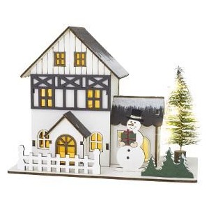 RXL 465 Domek v zimě 18cm 7LED WW RETLUX