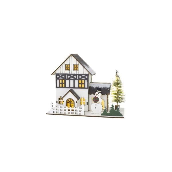 RXL 465 Domek v zimě 18cm 7LED WW RETLUX