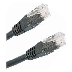 Patch kabel Cat 5e UTP 3m černý XTENDLAN