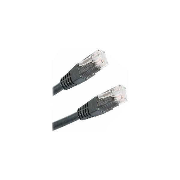 Patch kabel Cat 5e UTP 3m černý XTENDLAN