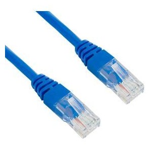 Patch kabel Cat 5e UTP 1m modrý XTENDLAN