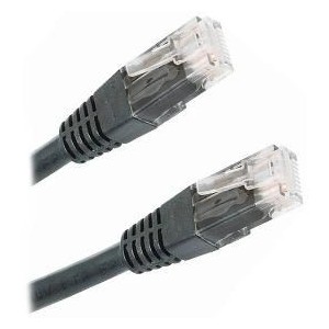 Patch kabel Cat 5e UTP 1m černý XTENDLAN