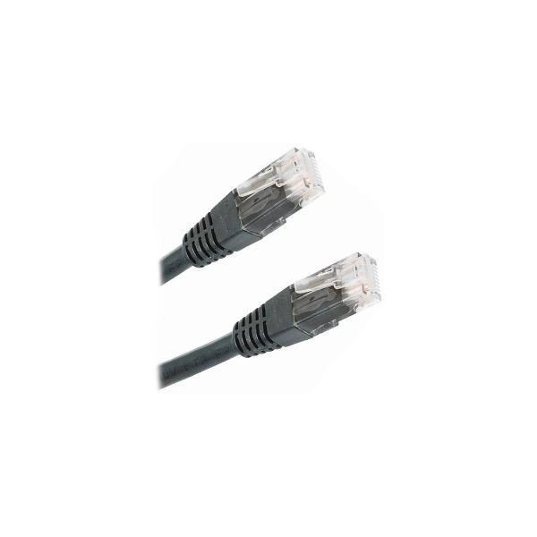 Patch kabel Cat 5e UTP 1m černý XTENDLAN