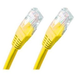 Patch kabel Cat 5e UTP 1m žlutý XTENDLAN