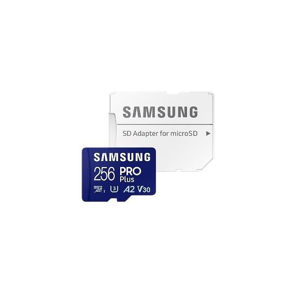 MicroSDXC 256GB PRO Plus+ SD adp SAMSUNG
