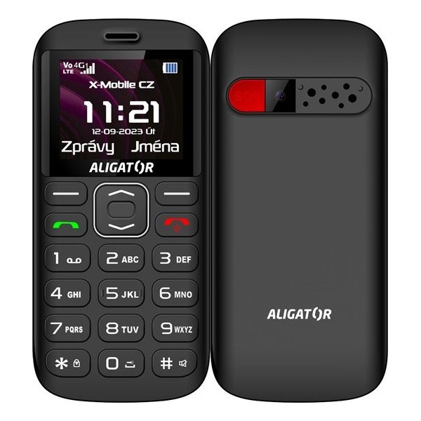 Aligator A720 4G Senior Black