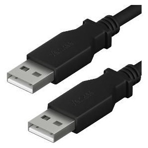YCU 012 BK USB A 2.0 M/M Prop.kab YENKEE