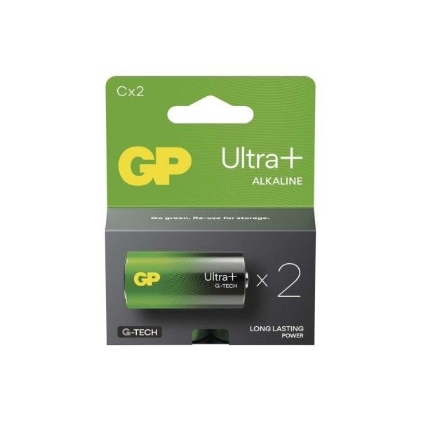 Alkalická baterie GP Ultra Plus C (LR14)