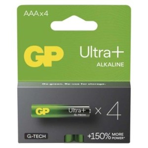 Alkalická baterie GP Ultra Plus AAA (LR03)