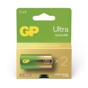 GP alkalická baterie ULTRA C (LR14) 2PP