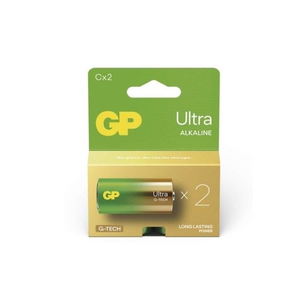 GP alkalická baterie ULTRA C (LR14) 2PP