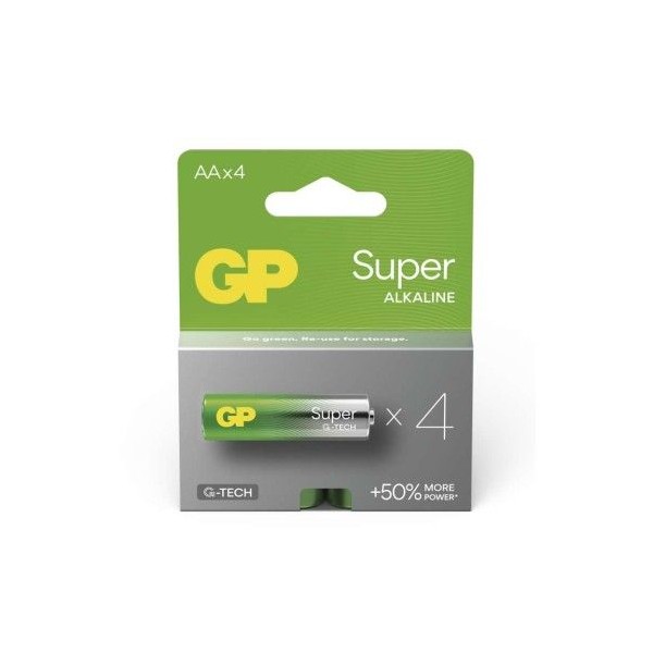 Alkalická baterie GP Super AA (LR6)