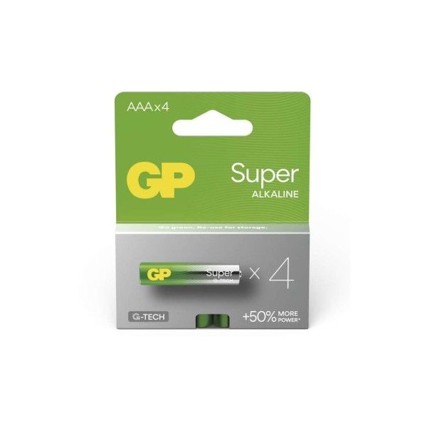 Alkalická baterie GP Super AAA (LR03)