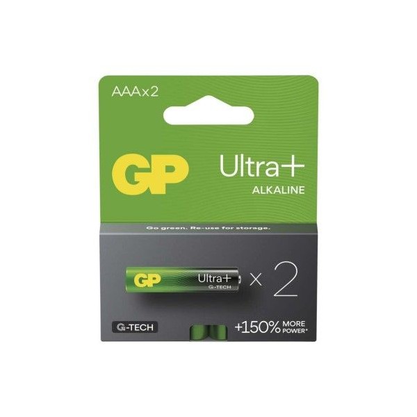 Alkalická baterie GP Ultra Plus AAA (LR03)