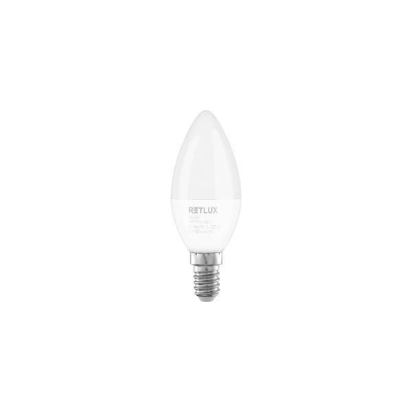 RLL 626 C37 E14 candle 6W WW D RETLUX