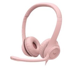 H390 USB Headset rose LOGITECH