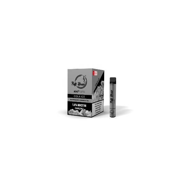 E-CIGARETA 800 COLA ICE PUFF HOUSE