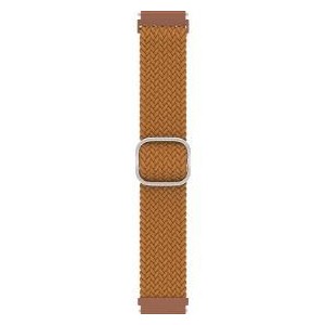 Řemínek textilní 22mm hnědý ALIGATOR