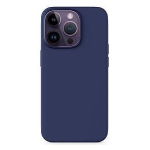 Mag+Silicon Case iPhone 15 Pro blu EPICO