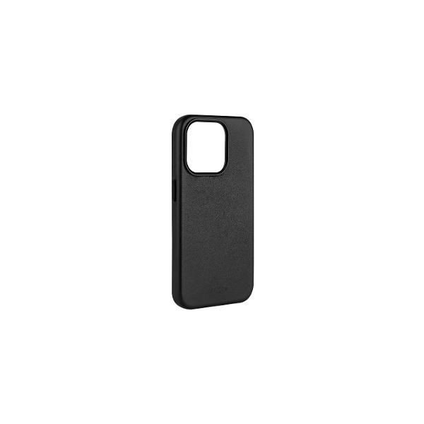 MagLeather iPhone 15 Pro, černý FIXED