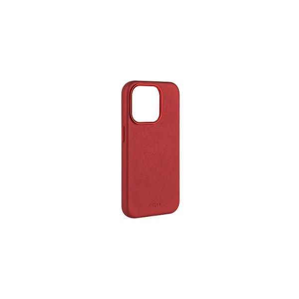 MagLeather iPhone 15, červený FIXED