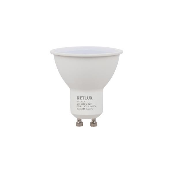 RLL 614 GU10 bulb 5W CW D RETLUX