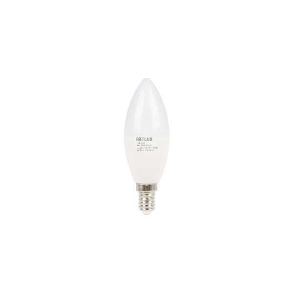 RLL 630 C37 E14 candle 8W CW D RETLUX