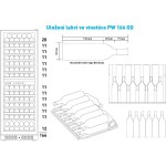 PW 166 GD dvouzónová vinotéka PHILCO