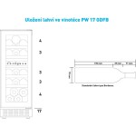 PW 17 GDFB duozónová vinotéka PHILCO