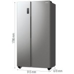 NRR9185EAXL CHLADNIČKA SBS GORENJE
